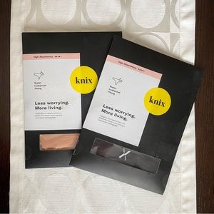 NEW Knix Period Underwear - Super Leakproof Thong, Set of 2